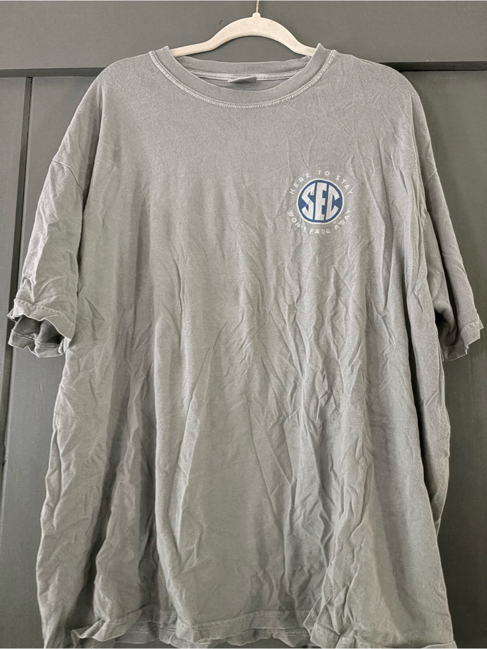 Comfort Colors Gray SEC Short-Sleeve Crewneck Tee
